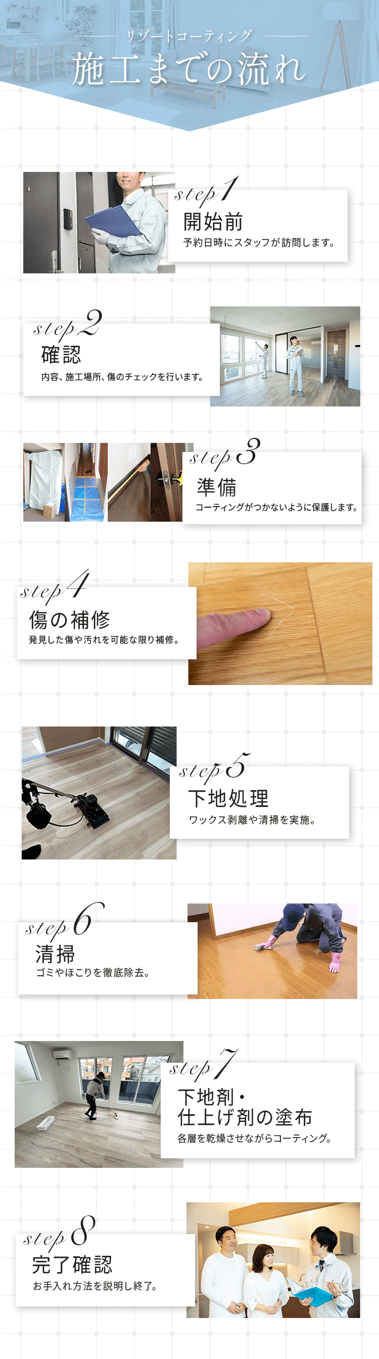 施工までの流れ